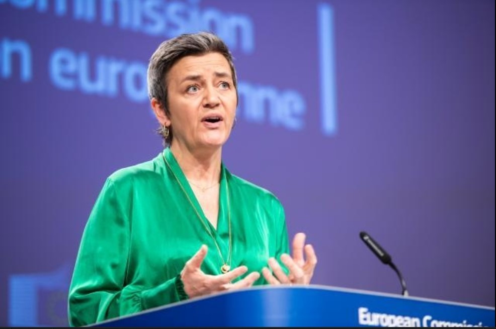 European Commission Executive Vice-President Margrethe Vestager. Image source European Commission