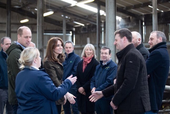 William and Kate meet with farmers and Teagasc advisors