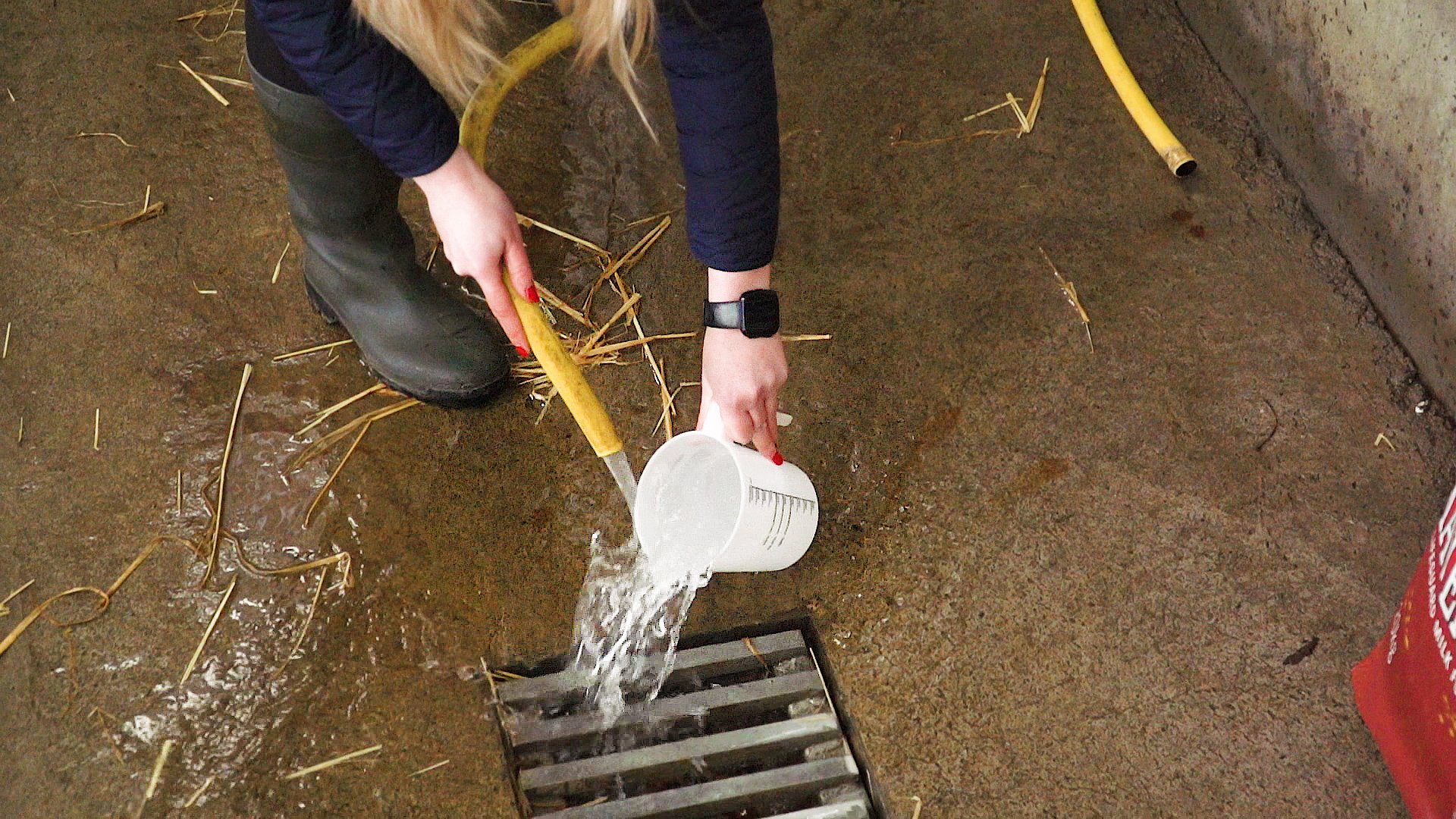 Using hot water to clean the equipment is essential