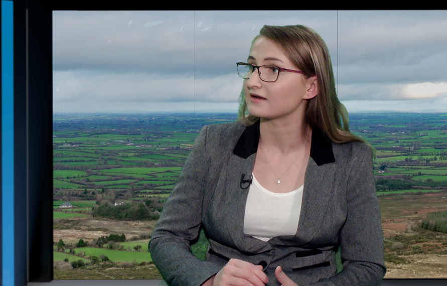 Siobhán Ring speaking on FarmLand in 2019