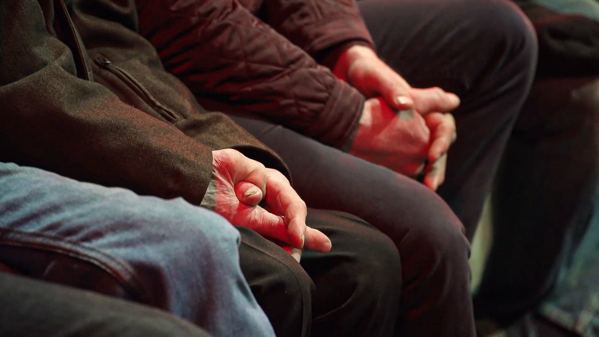 When given a safe space, with their peers, men are more comfortable to open up