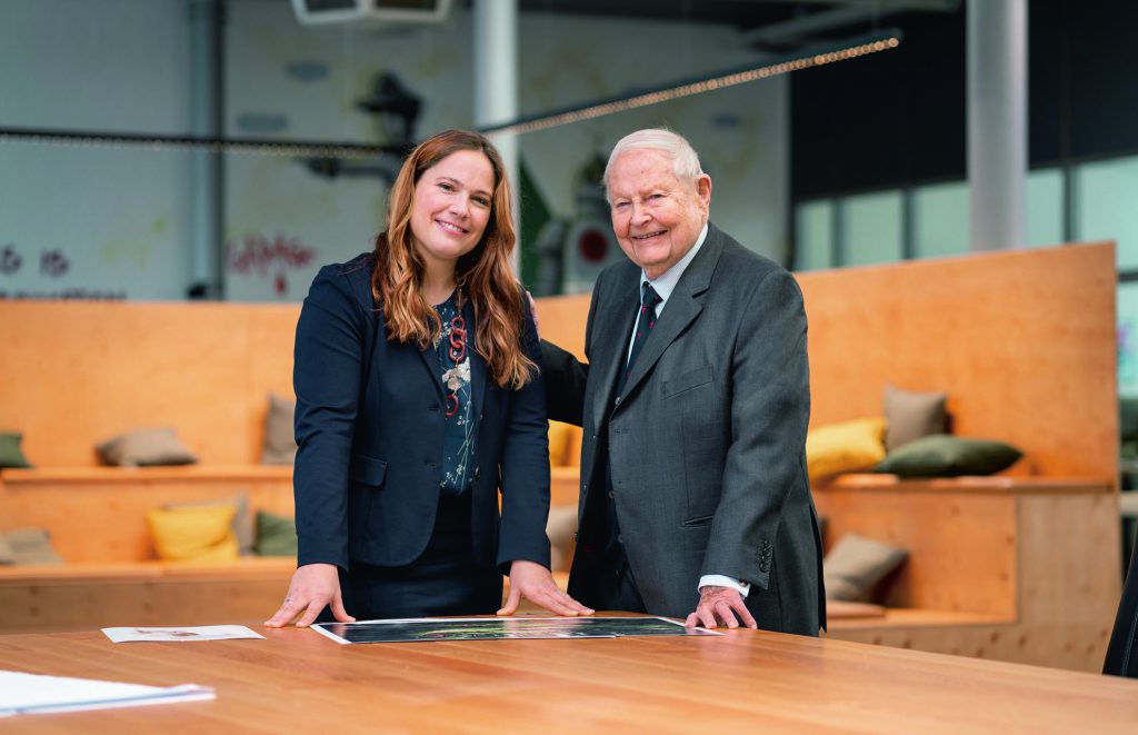 L-R: Cathrina Claas-Mühlhäuser; and Helmut Claas