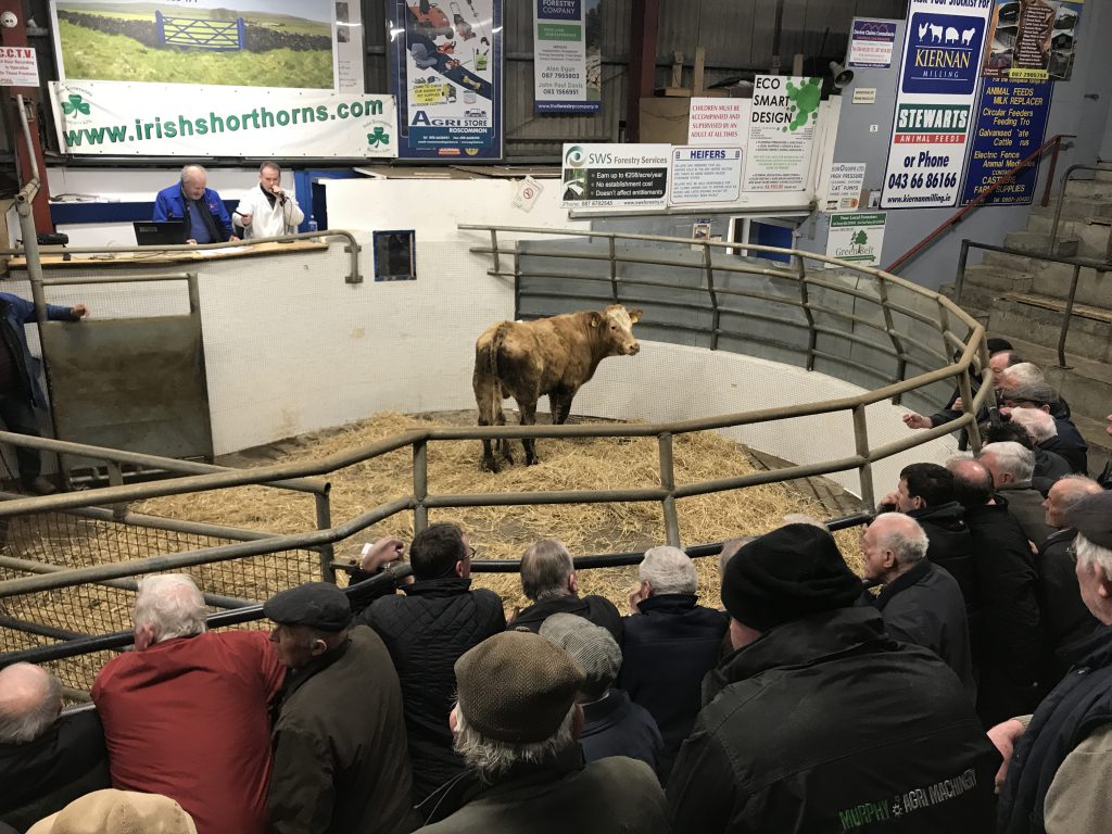 Traditional mart selling prior to Covid-19 restrictions