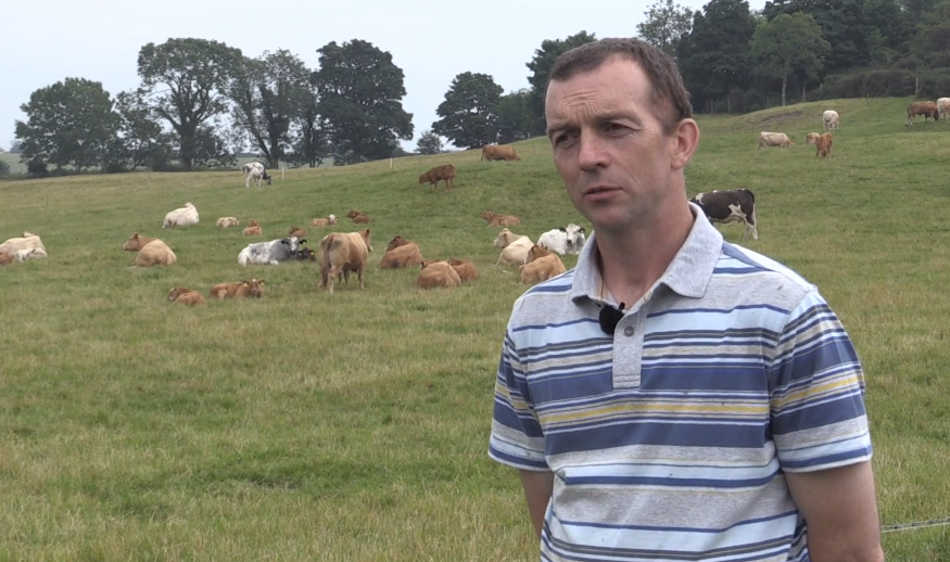 Suckler-to-beef farmer Artie Birt