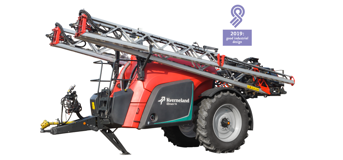 The award-winning T series of trailed sprayers