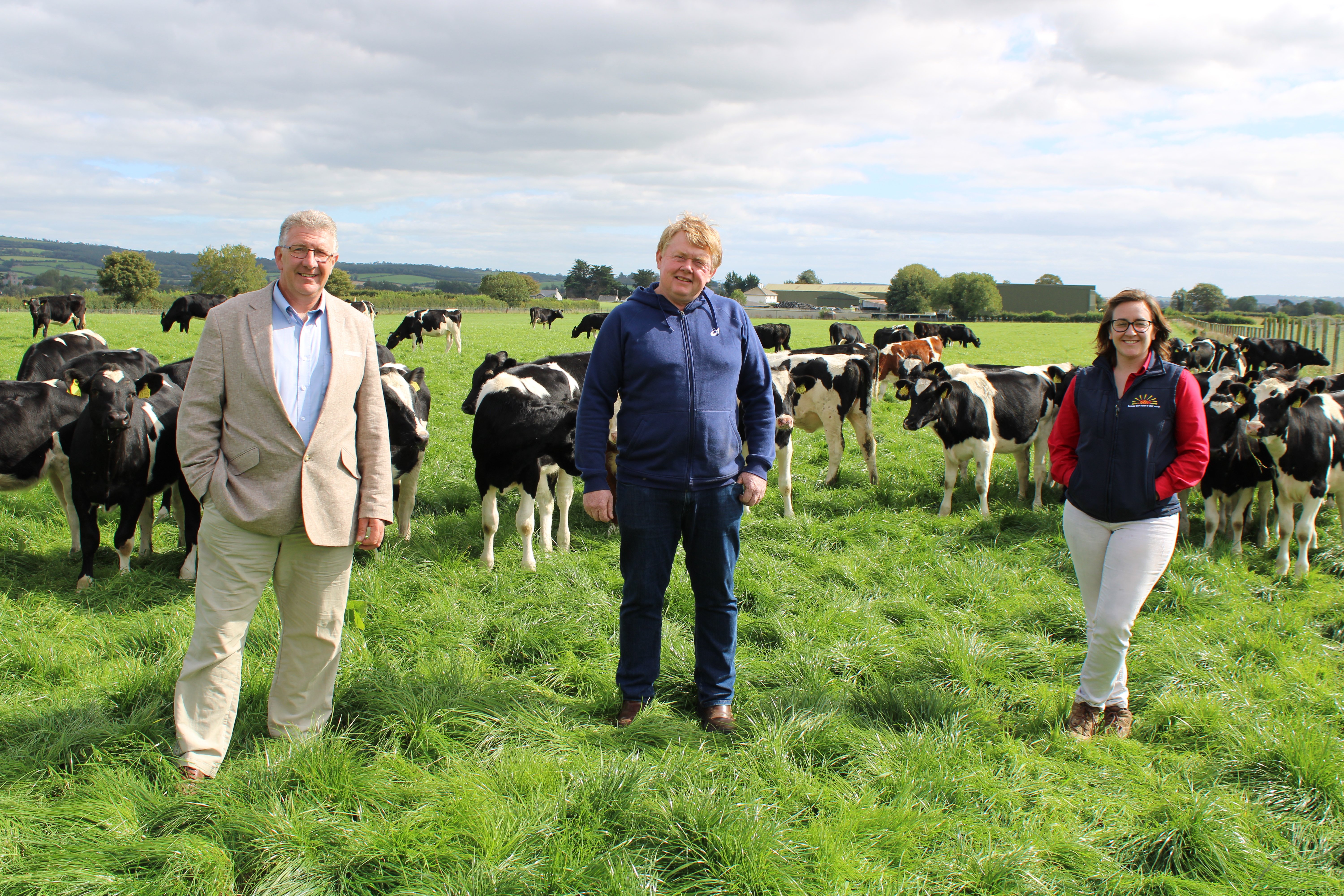 Joe Murphy Bonanza Calf Nutrition; PJ Murphy farmer; Christine Cummins Bonanza Calf Nutrition