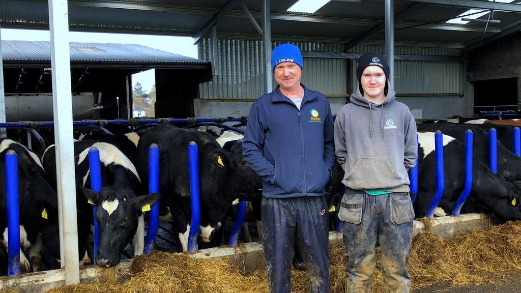 L:R: Bernard and Noah Brennan