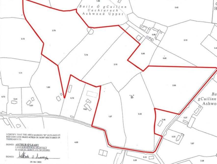 Land Registry Compliant Map