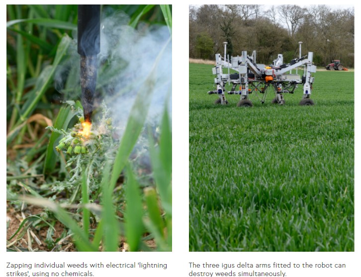 Robot proto-type named 'Dick' by SRC