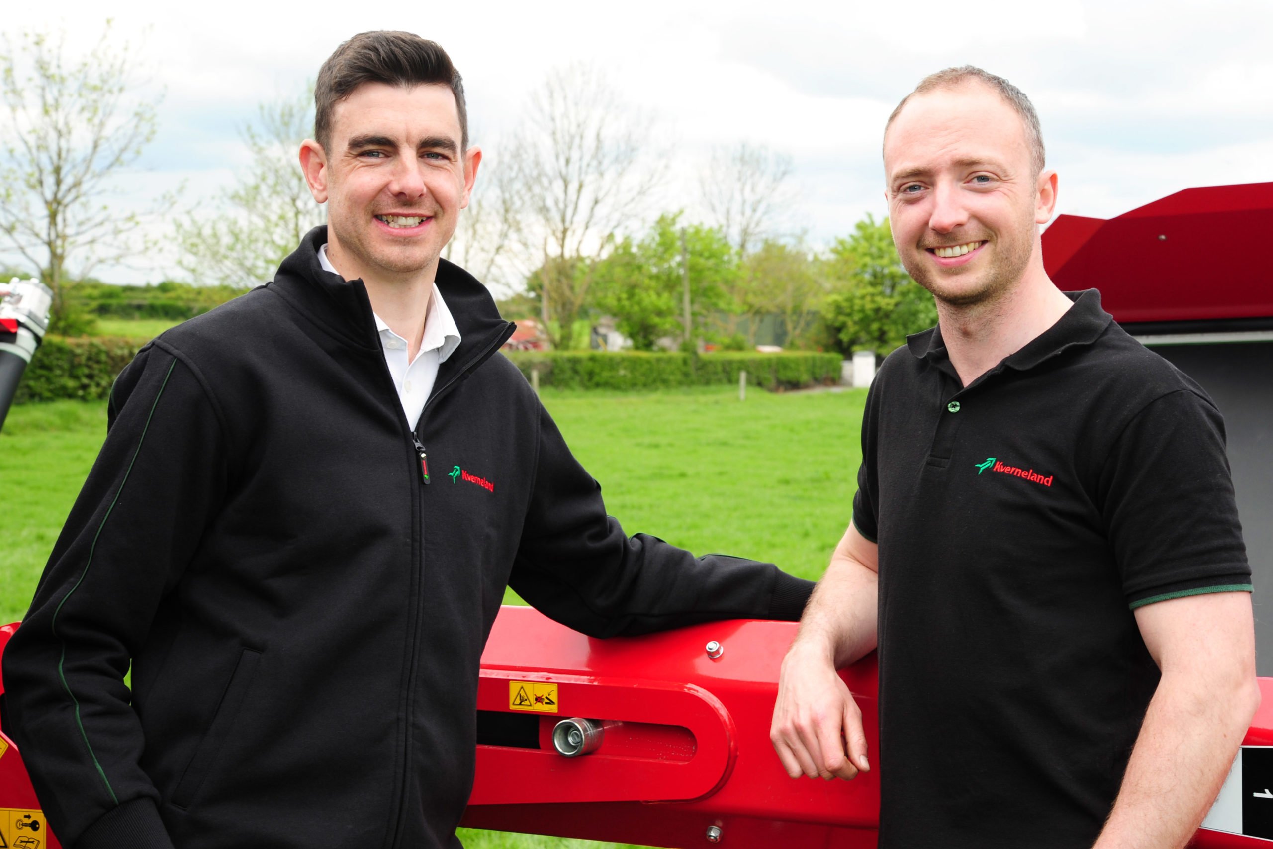 Allan Hetherington (left) and Diarmuid Longerhan