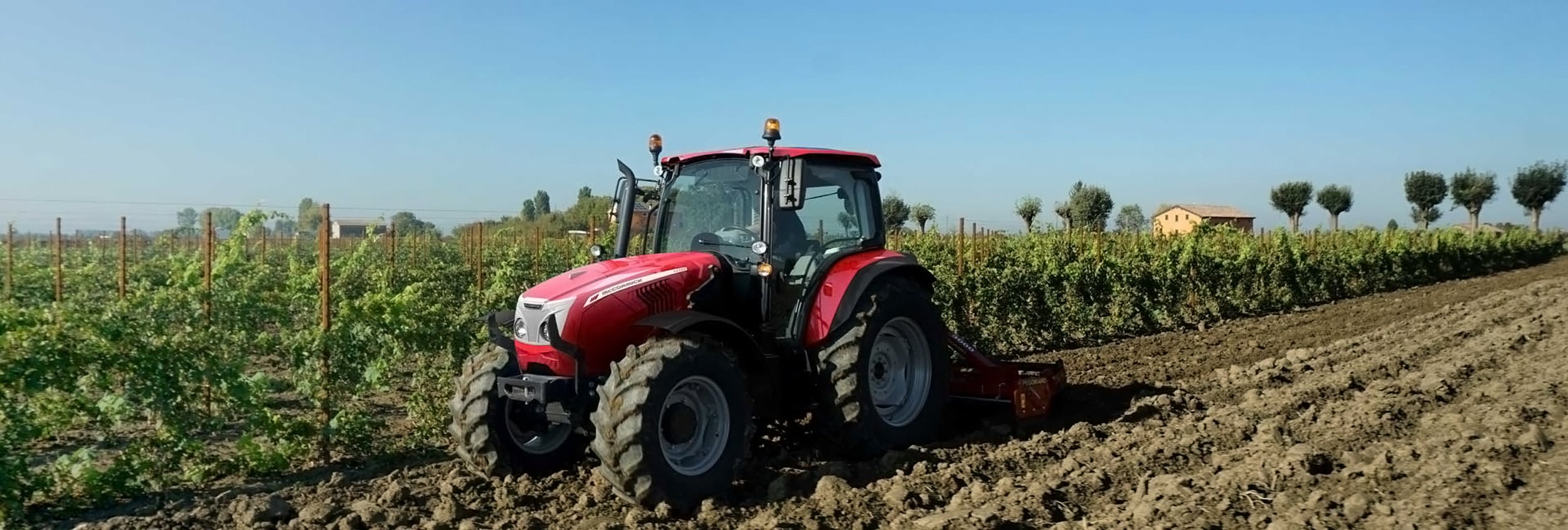 McCormick X4 series with power harrow