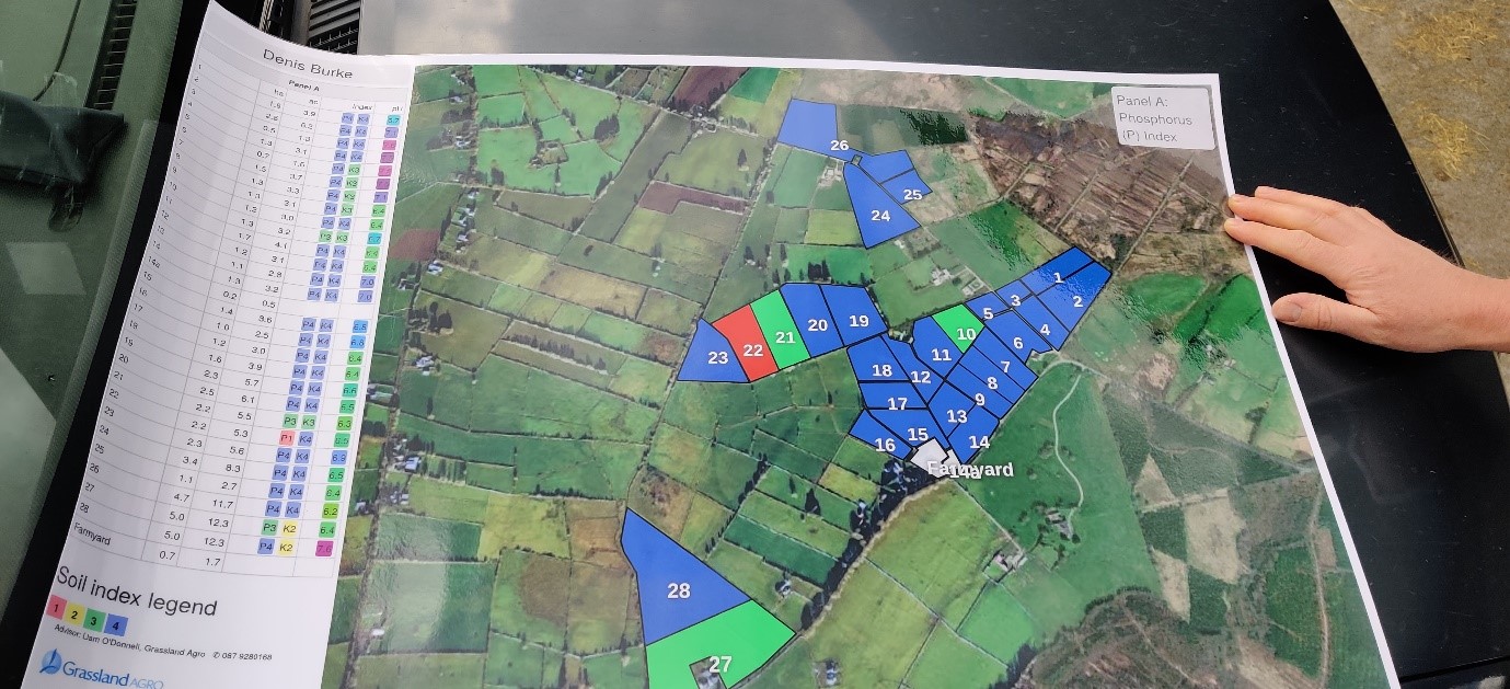 Mapping out fertiliser application