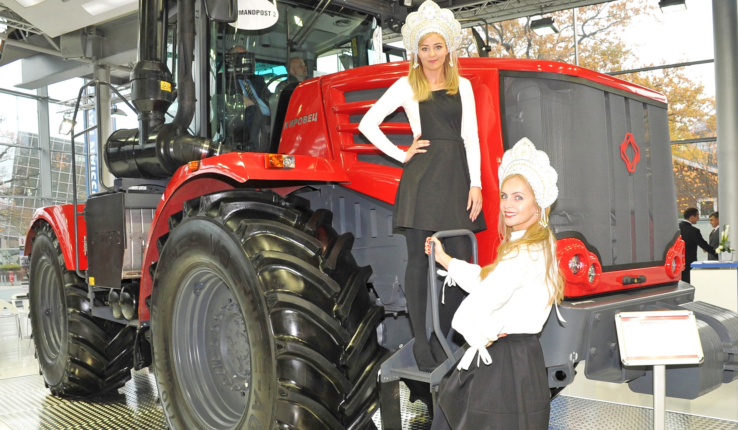 Selling the brand at Agritechnica