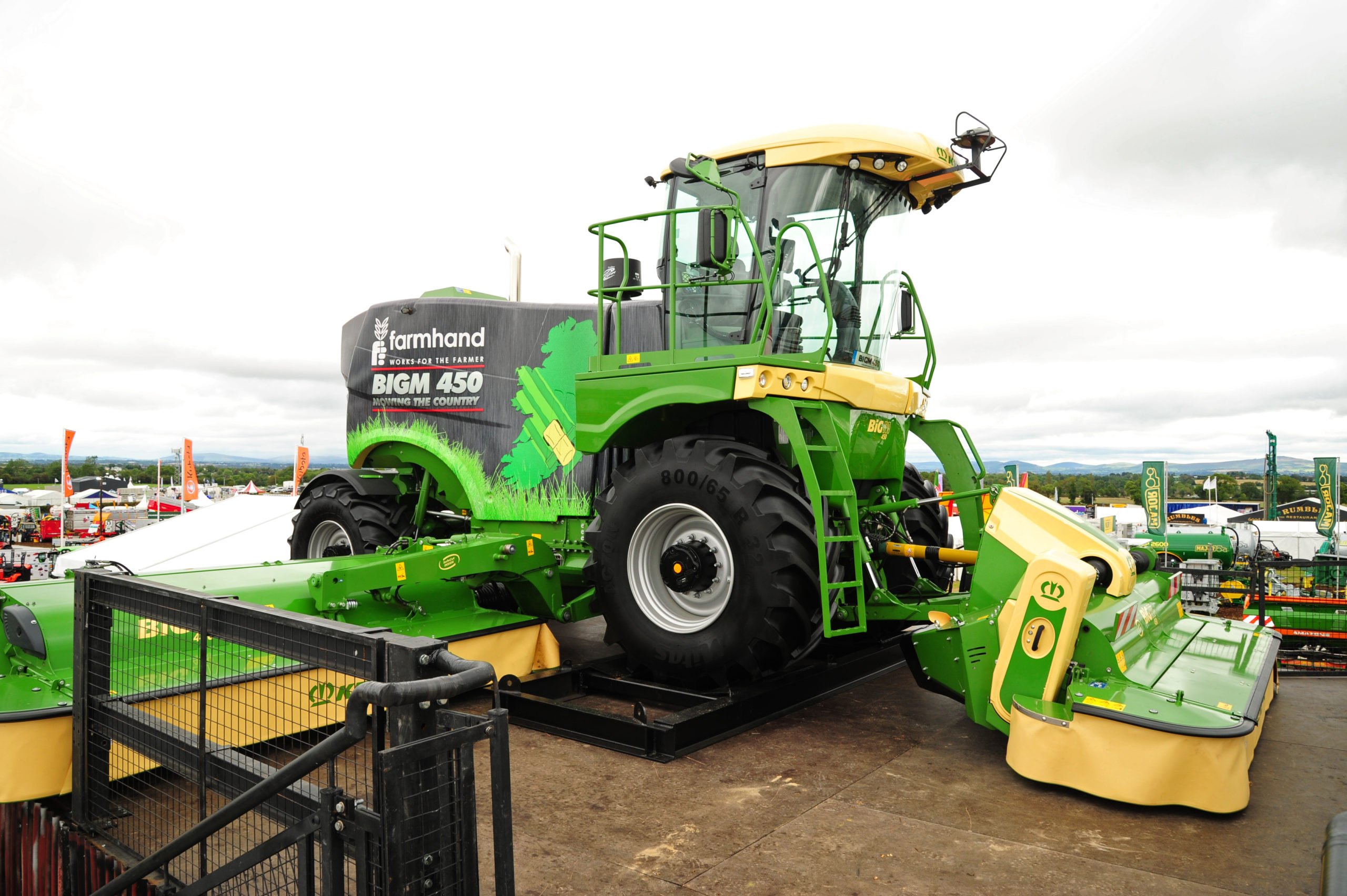 The Big M at the 2019 Ploughing Championships in Ireland