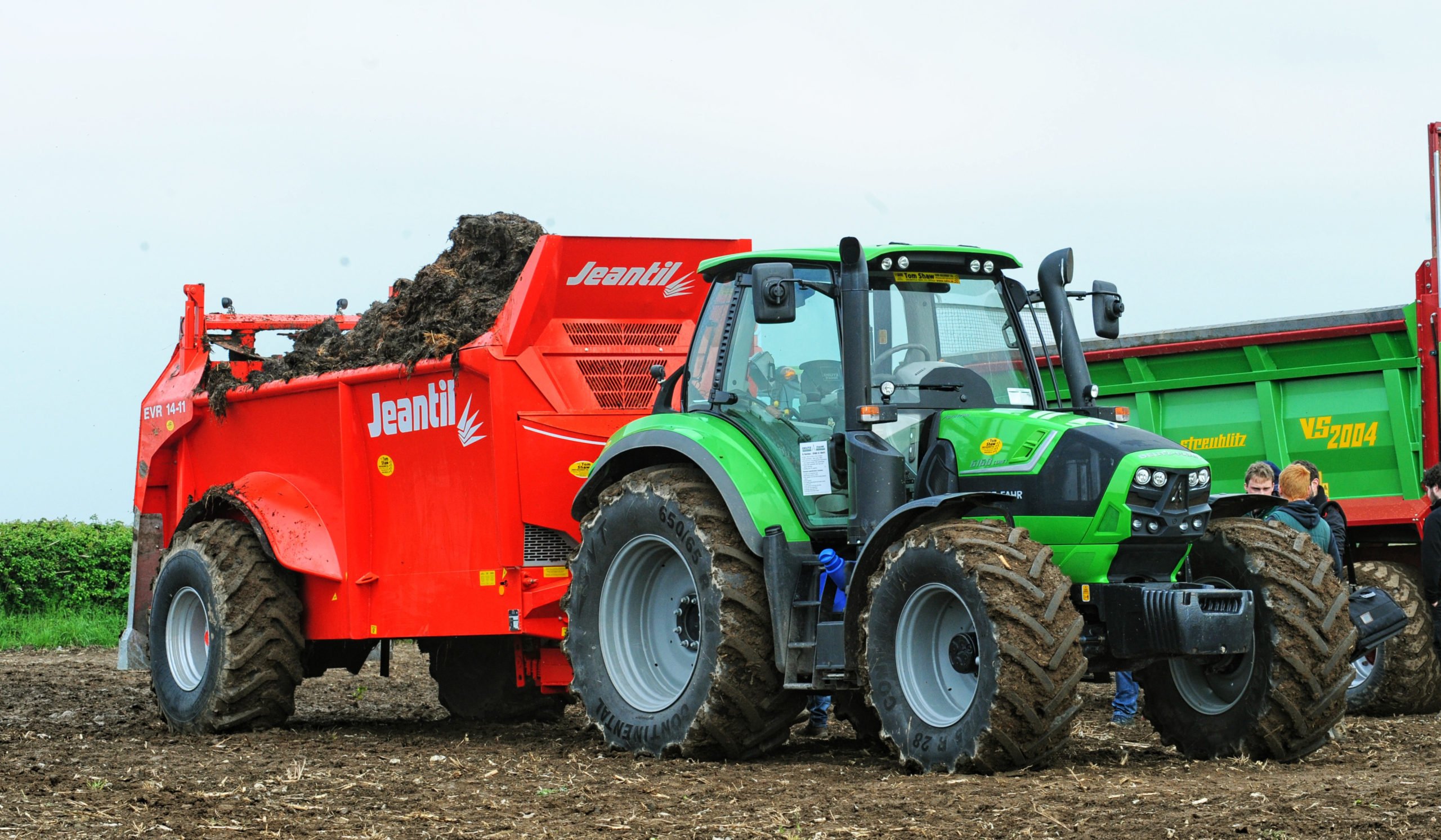 Muck spreaders will be able to benefit from Michelin's expanded VF trailer tyre range