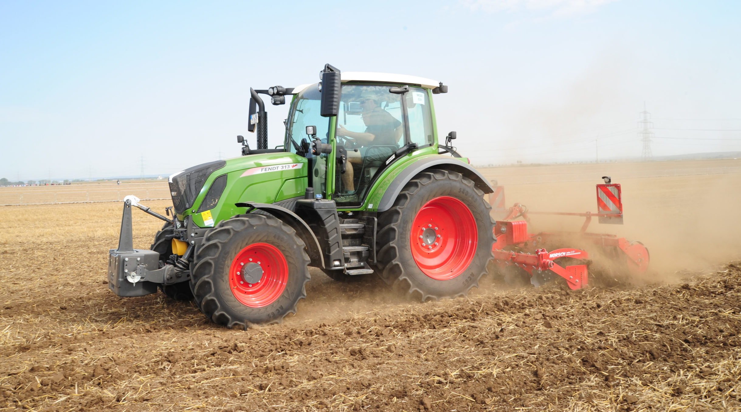Discs with roller can set the incorporation process going