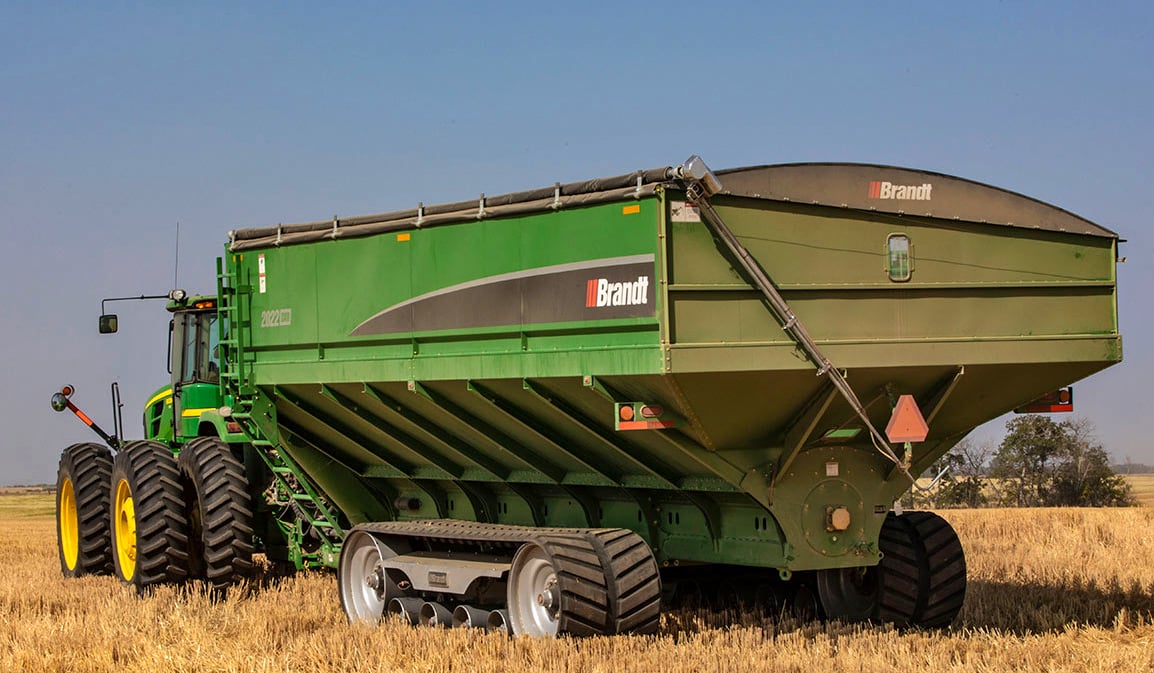 Chaser bins and track assemblies are just two of Brandt's products