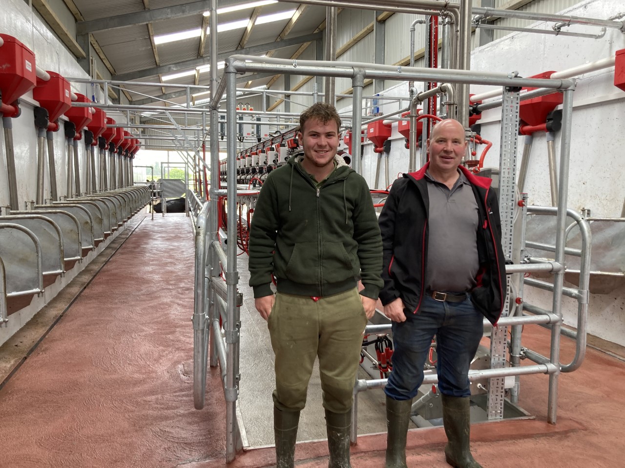 L:R: Enda and Leo Morrin
