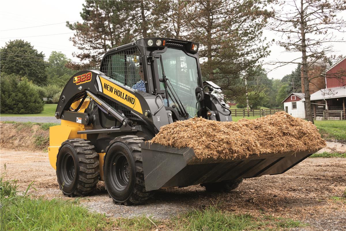 The current New Holland L328 comes with more comfort and safety