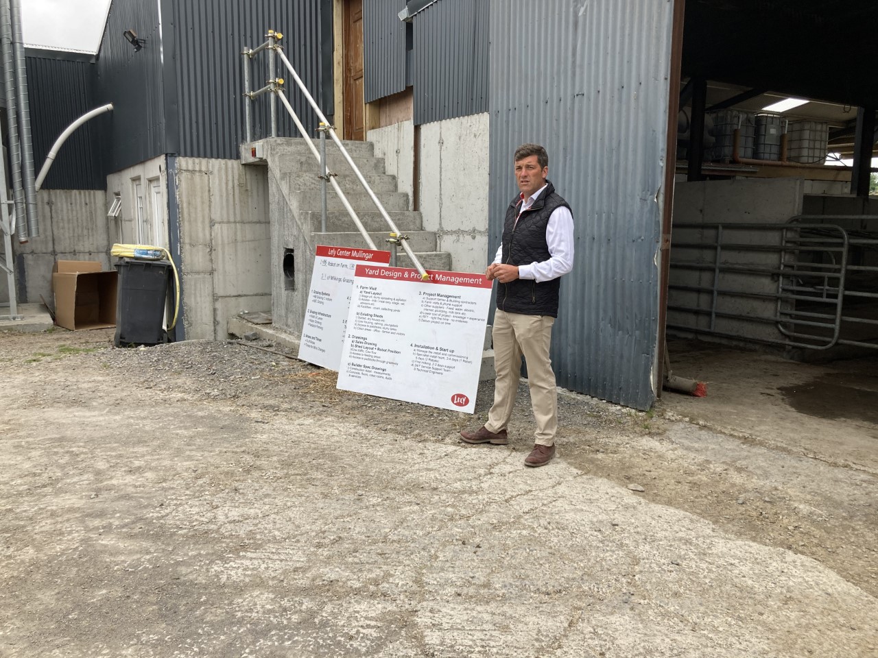 Niall McGauran of Lely Centre Mullingar