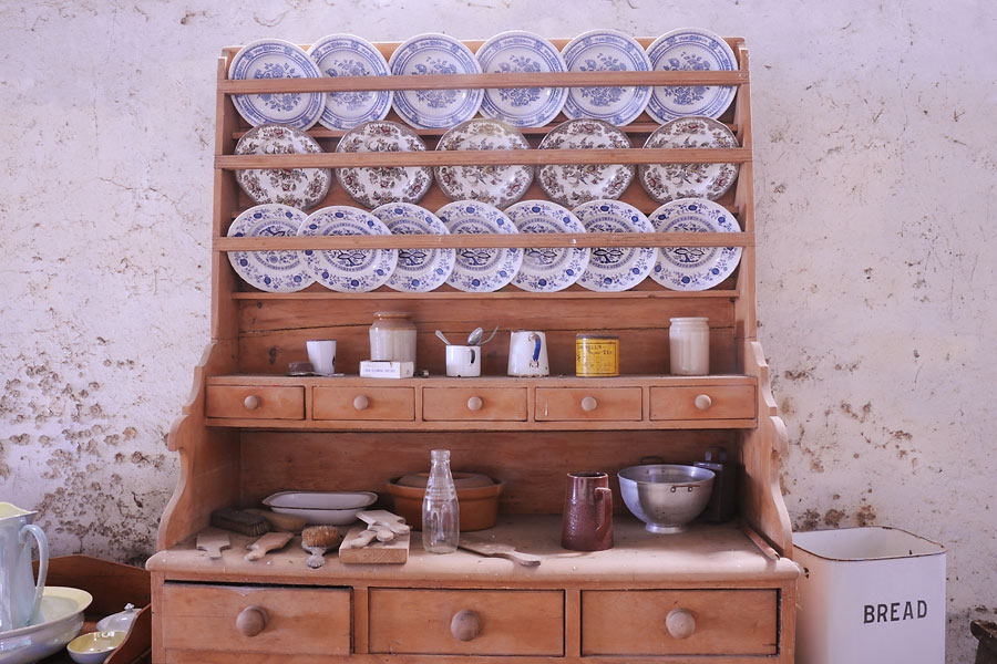 The museum includes kitchen artefacts