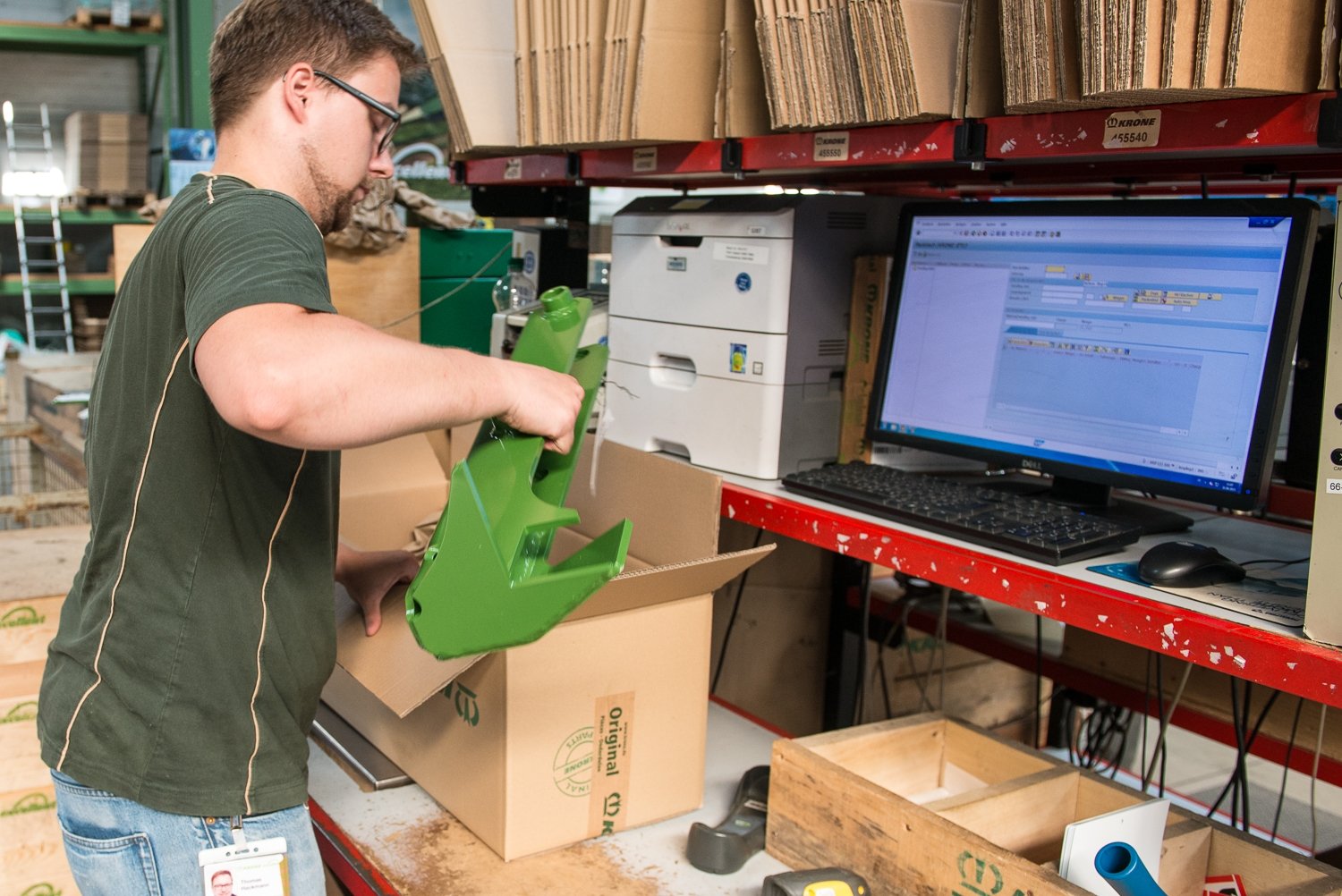 Parts need to be on the shelf immedietly available to customers