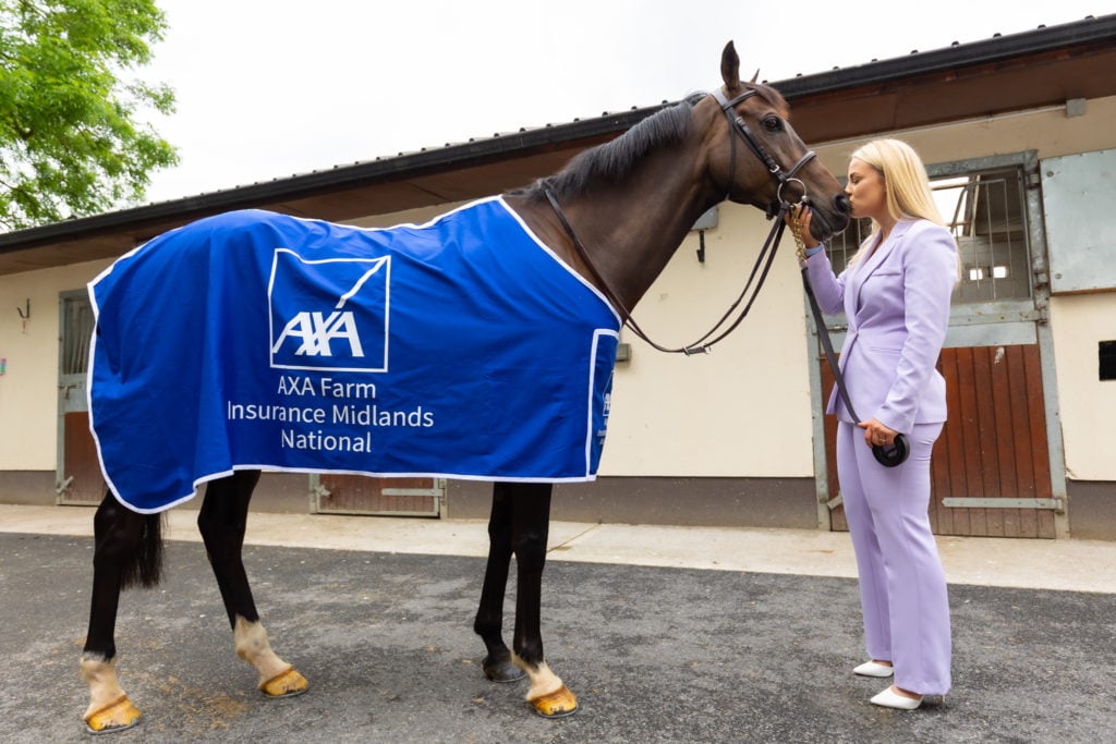Lauren Gavigan, Axa Agri, pictured with Freewheelin Dylan