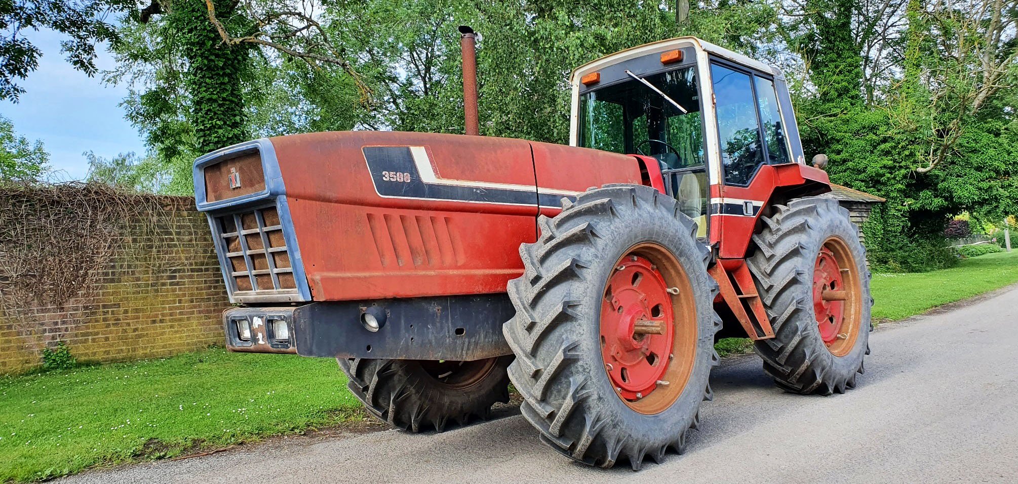 Known as the 'Snoopy', the IH 3588 was a very distinctive tractor from the late 70s