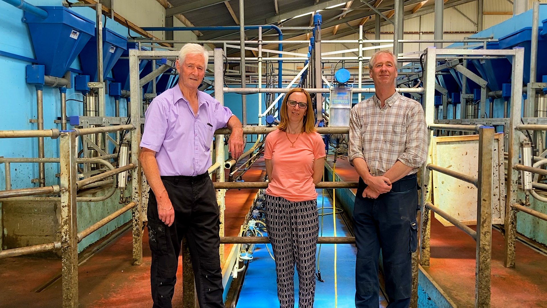 L:R: Michael, Elaine and Karl Dillon