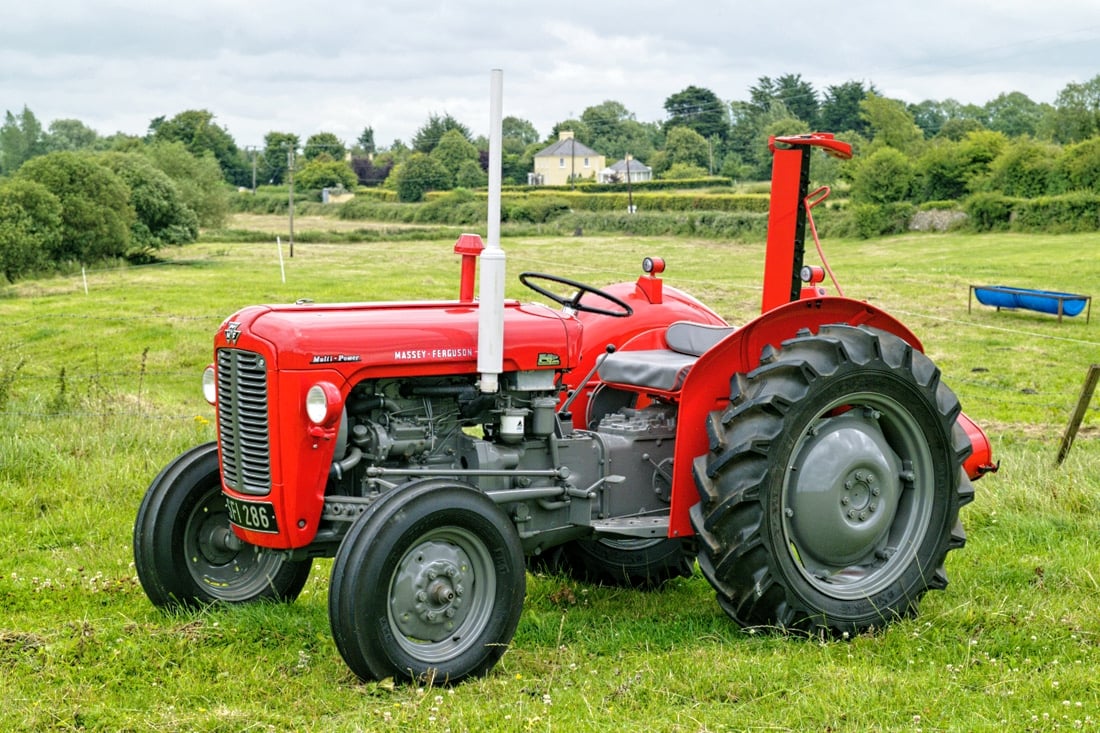 The MF 35 went on to become a highly successful tractor