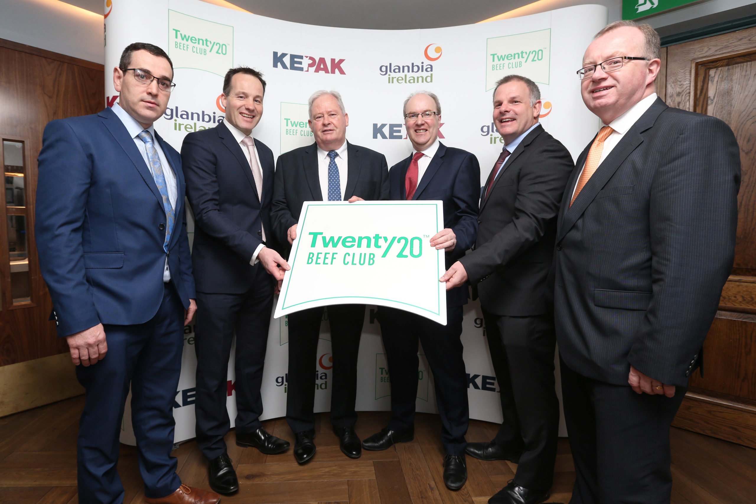Brian Hanafin, Glanbia Ireland; Mick O’Dowd, Kepak; Martin Keane, Glanbia Ireland; Seán Molloy, Glanbia Ireland; Tom Finn, Kepak and Martin Ryan, Glanbia Ireland