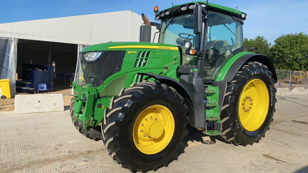 Other notable sales included a 2016 John Deere 6215R tractor which sold for £53,000