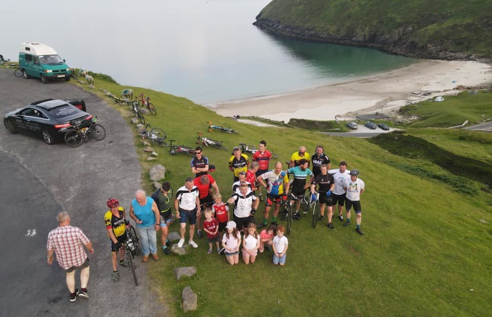 The Ultra Cyclists on the Wild Atlantic Way journey last summer