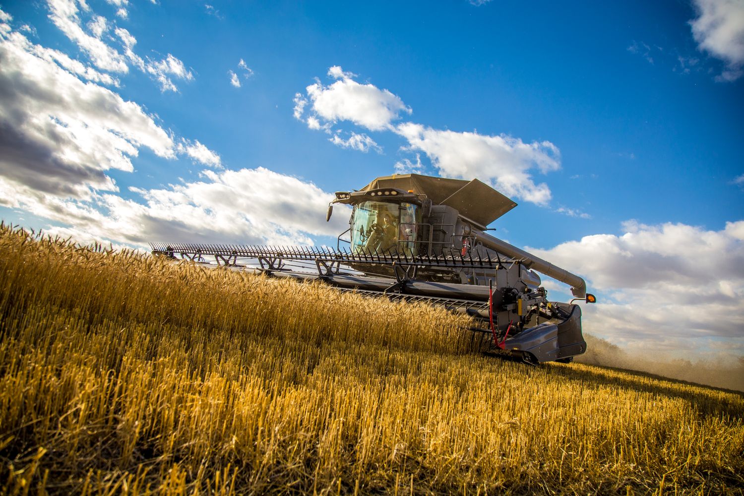 Sales of combine harvesters showed a healthy increase over 2020