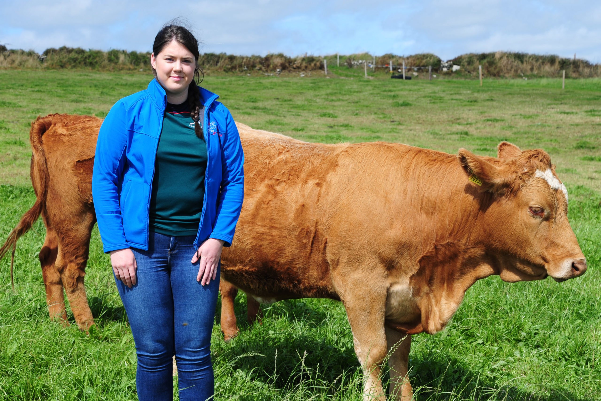 Aiesha Hurley takes a very informed approach to breeding cattle