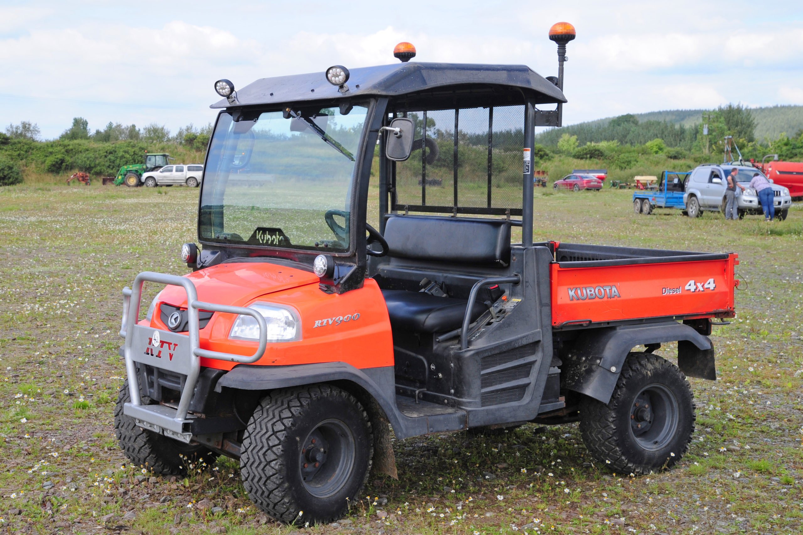 This Kubota RTV 900 is running very smoothly and appears in a well kept condition.