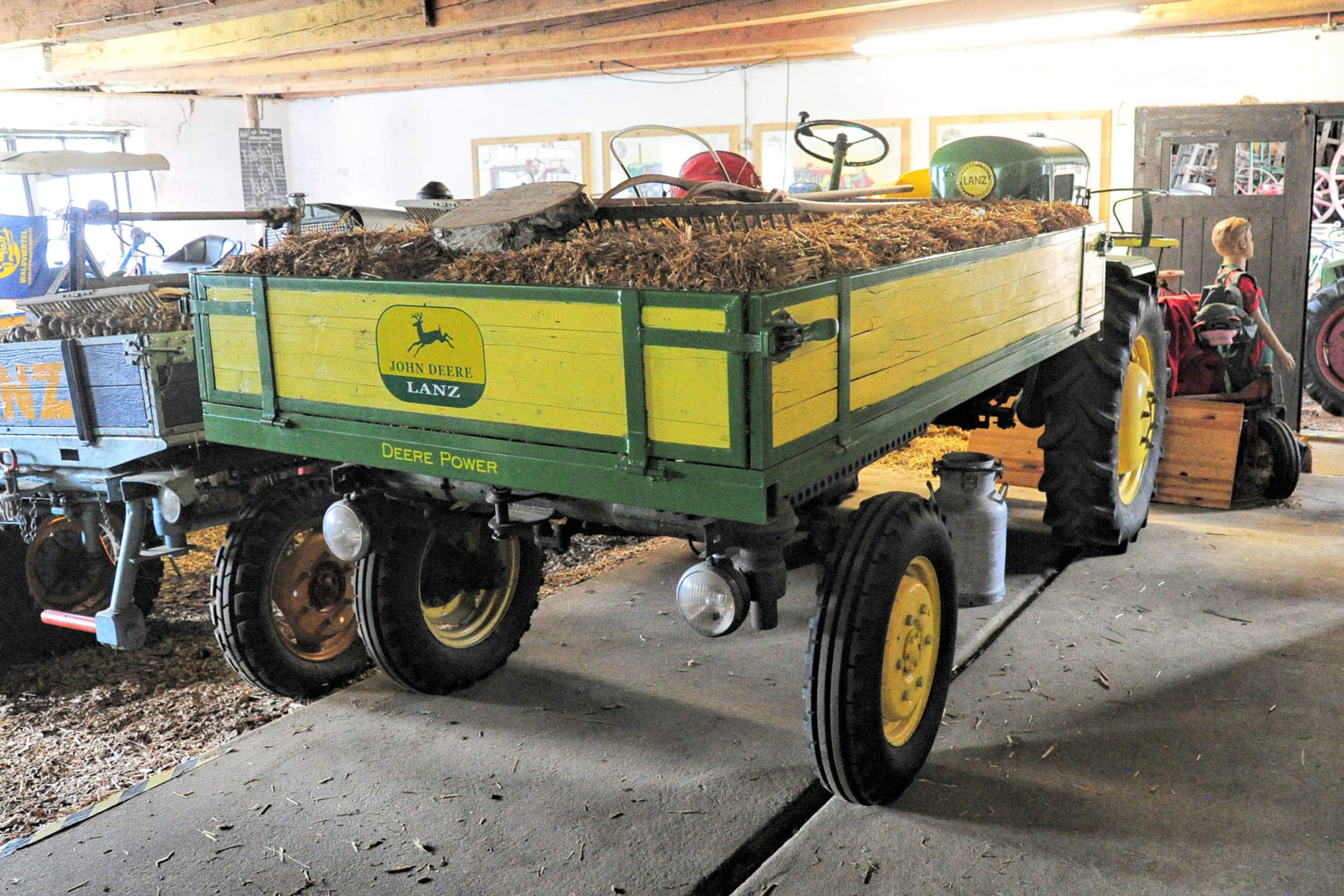 Tucked away in an Austrian barn the Lanz Alldog was originally powered by a Triumph motorcycle engine converted to a diesel