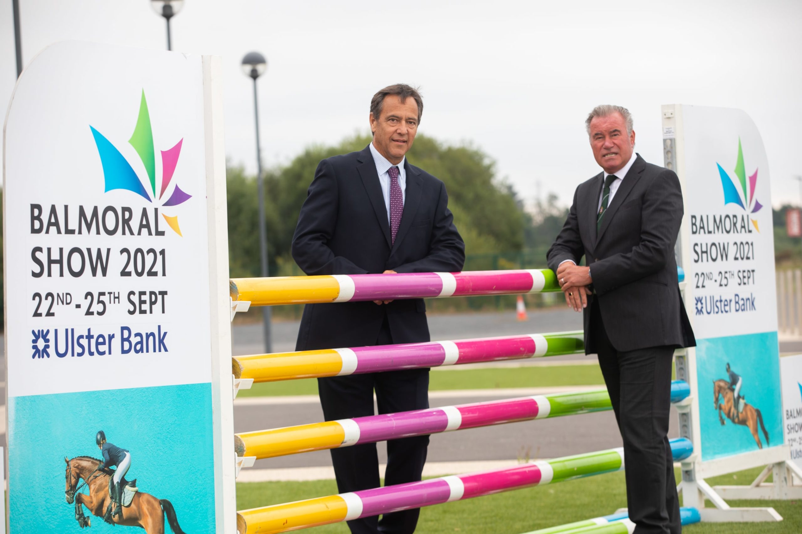 Ulster Bank senior agriculture manager Cormac McKervey and RUAS chief executive Alan Crowe