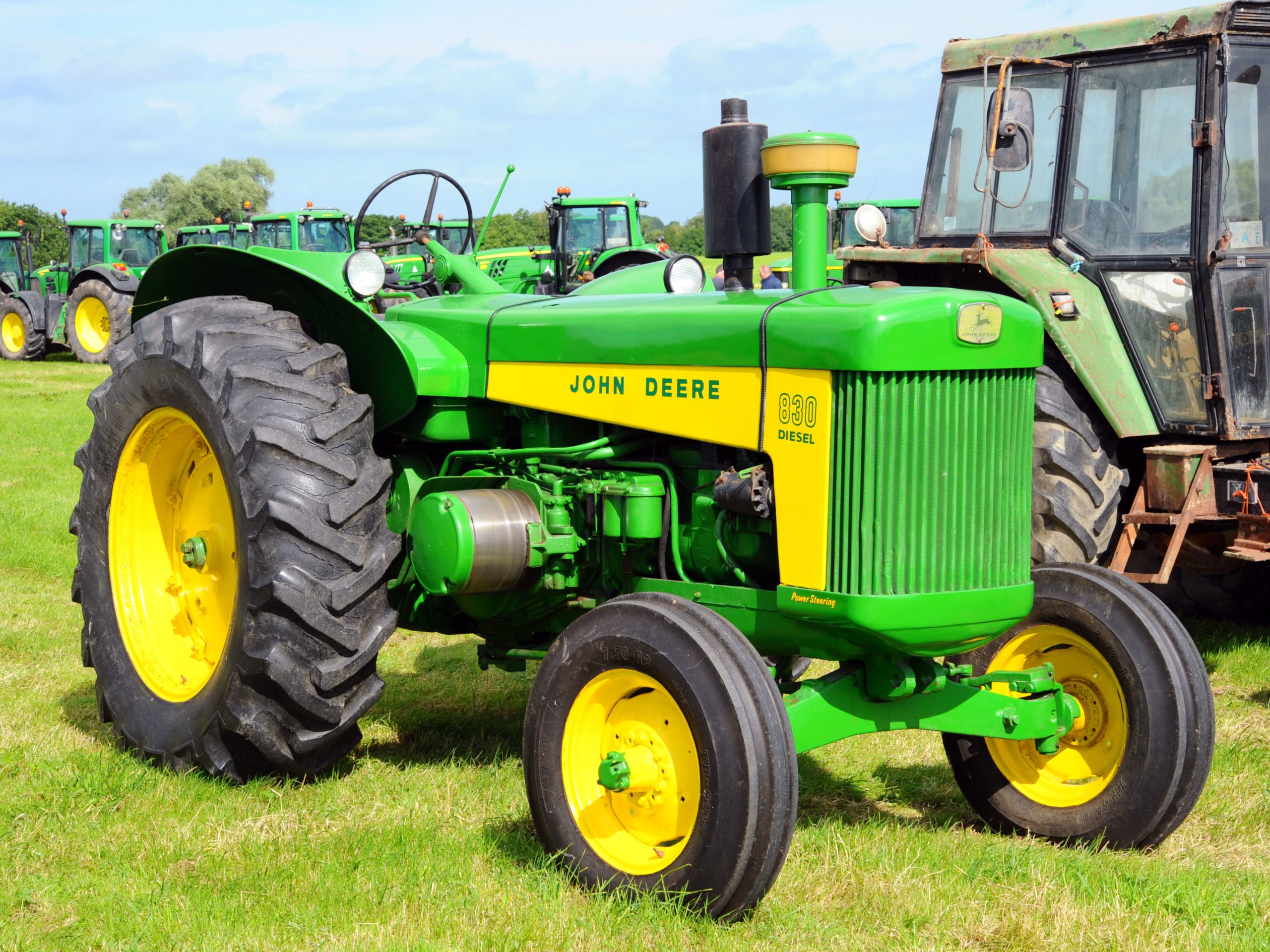 The John Deere 830 was a later iteration of the first Dubuque models