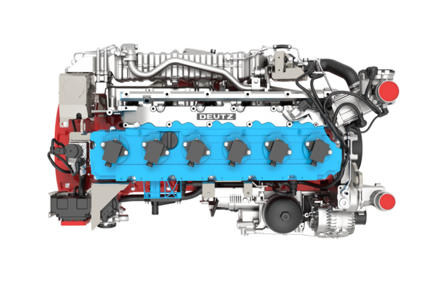 The TCG 7.8 H2 is Deutz's first ready-for-the-market hydrogen engine