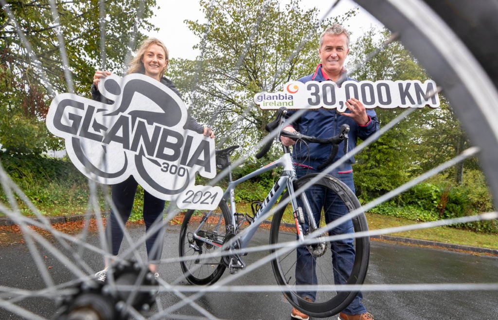 Carol Power, senior account manager, Glanbia Ireland; and Jim O’Neill, Glanbia 300 project sponsor.
Image source:  Finbarr O’Rourke