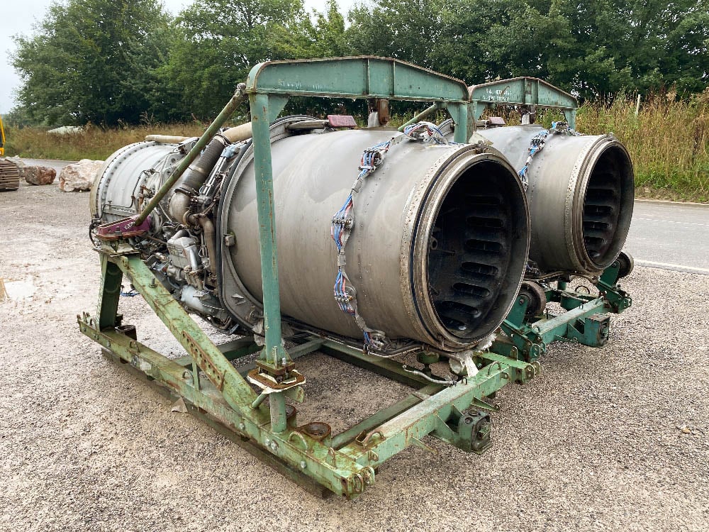 Rolls Royce Spey engines waiting to be 'repurposed'