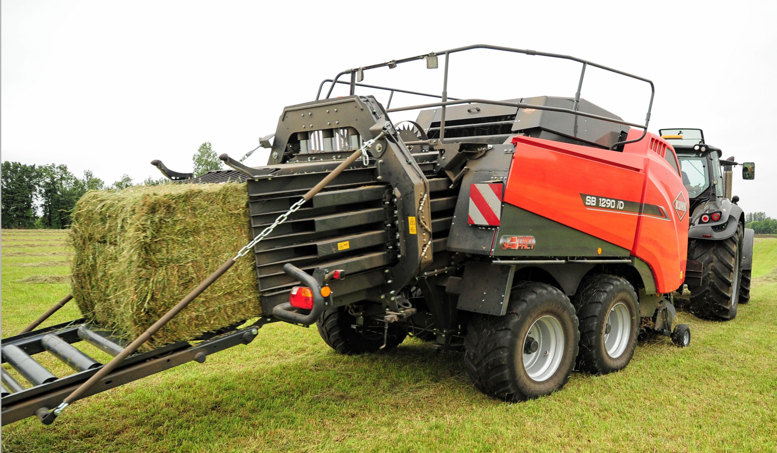 Higher density grass bales will contain less oxygen and so preserve more nutrients