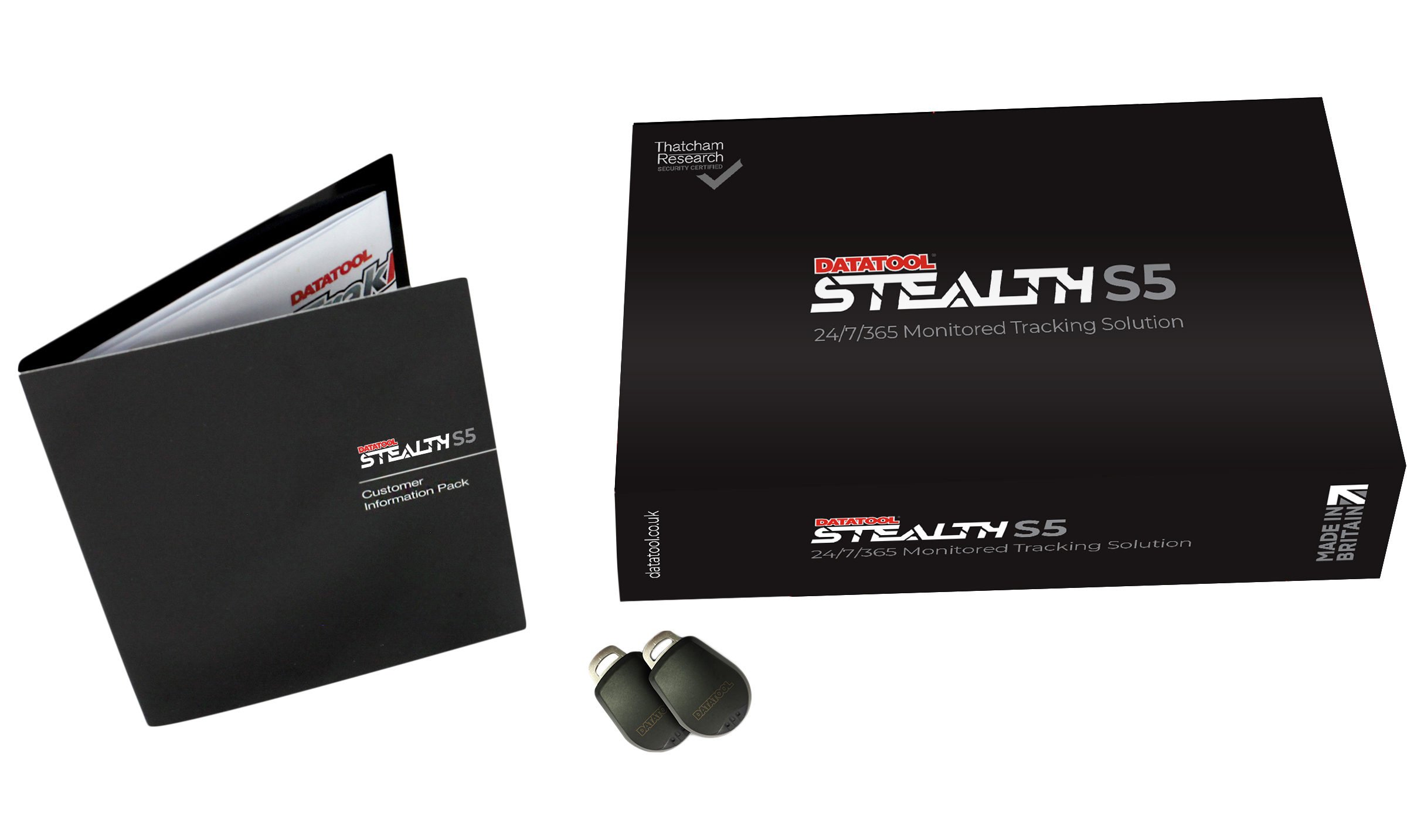 Datatool Stealth comes as standard on all ATVs