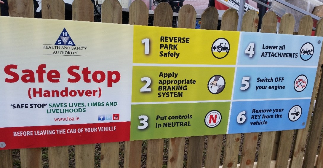 Advice from the HSA on tractor safety