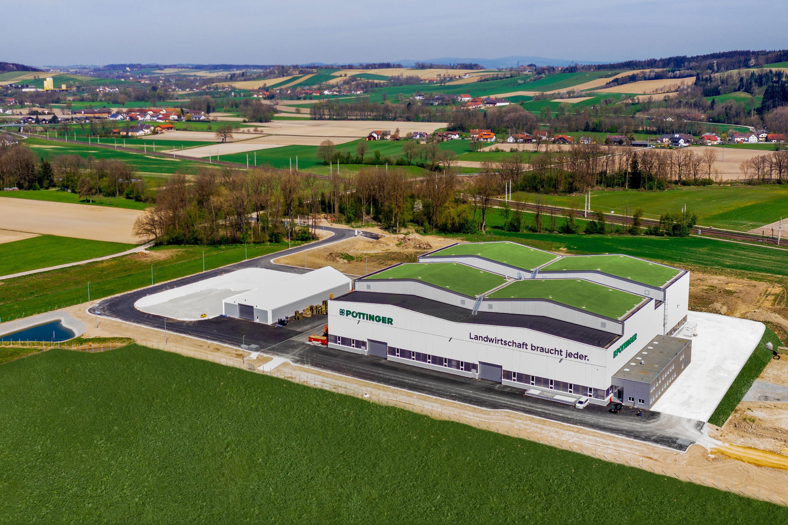 Pottinger's new assembly plant in St. Georgen, Austria