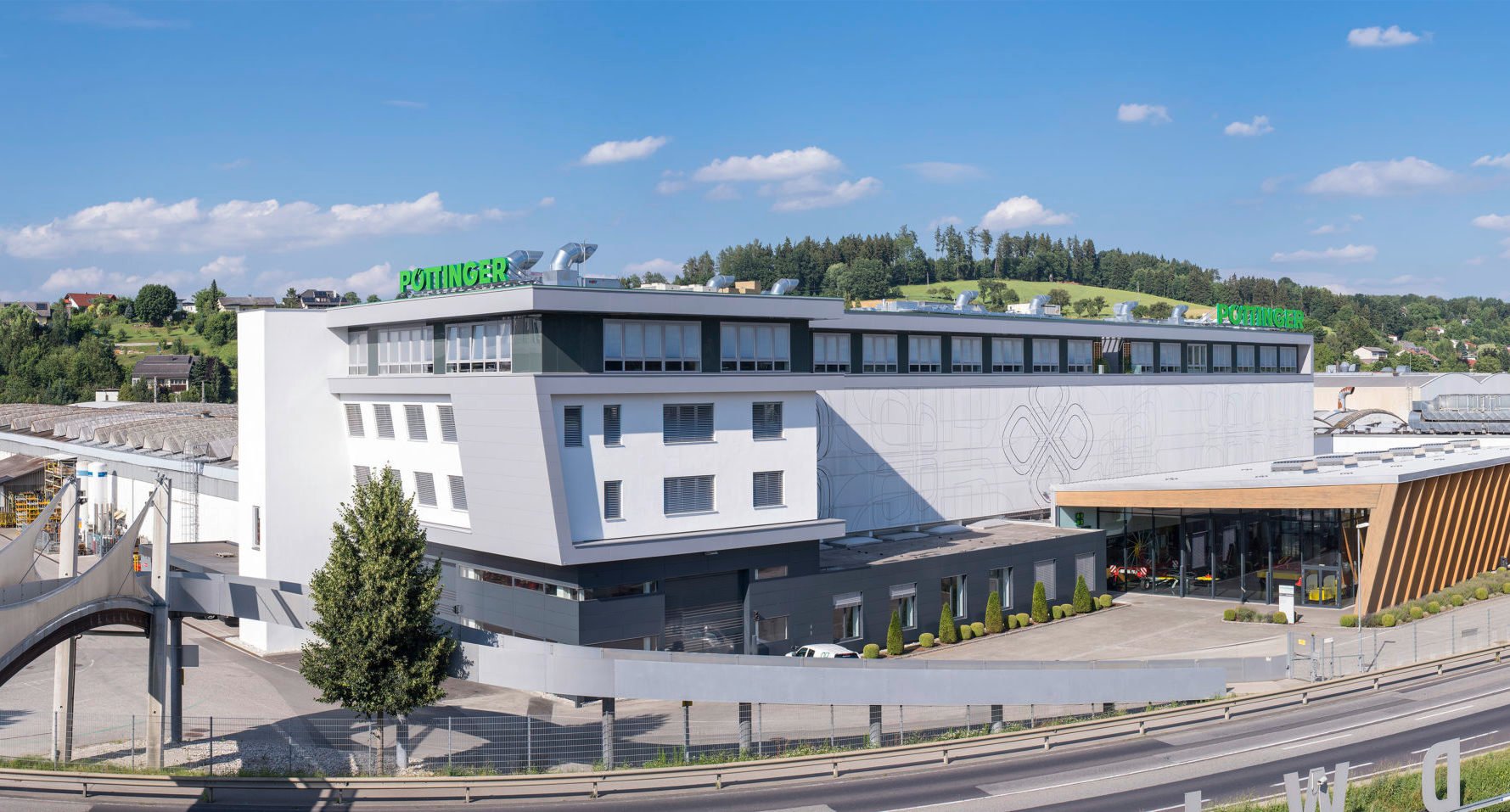 Pottinger's headquarters in Grieskirchen, Austria