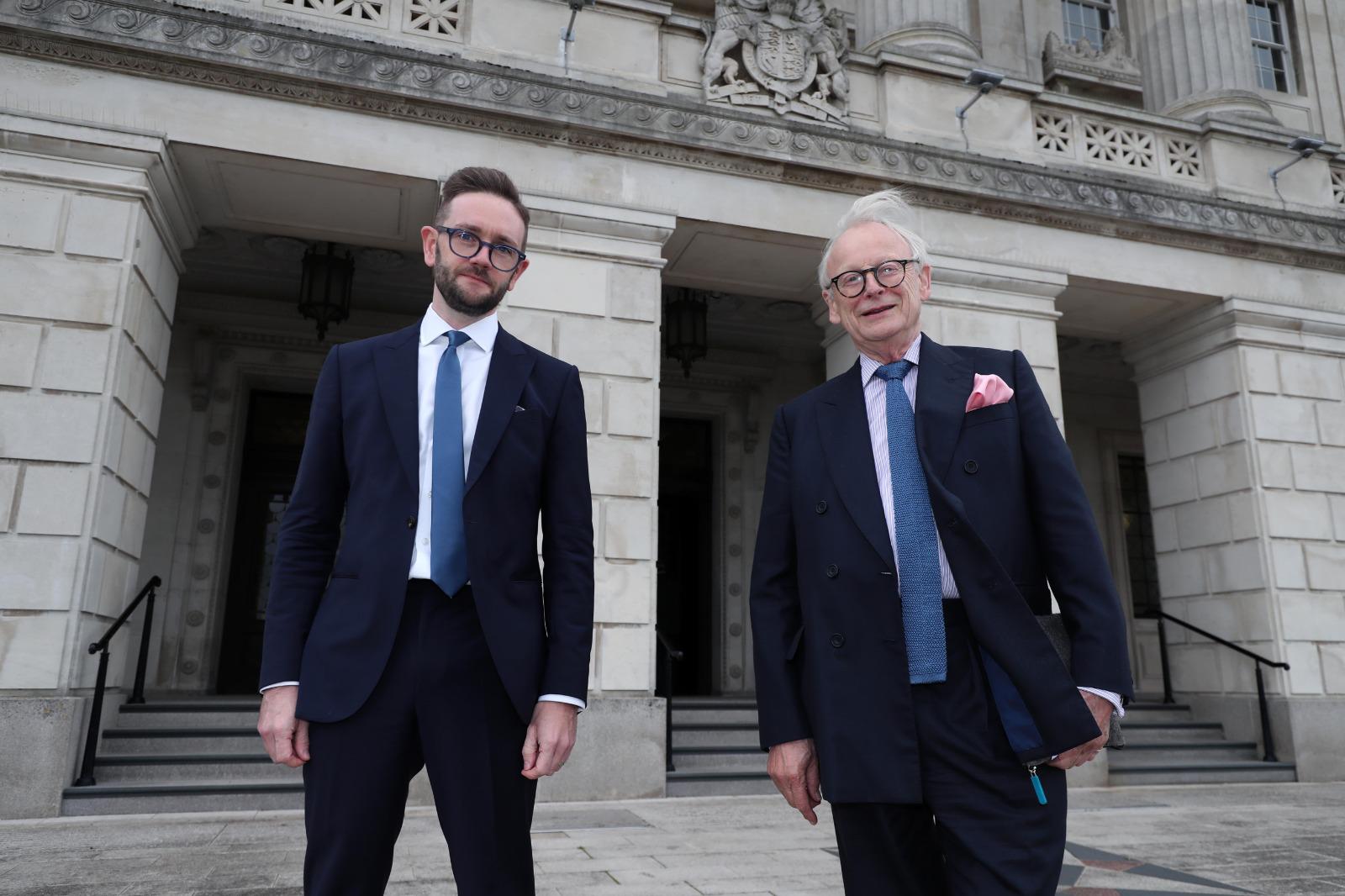 CCC chief executive Chris Stark and Lord Deben
