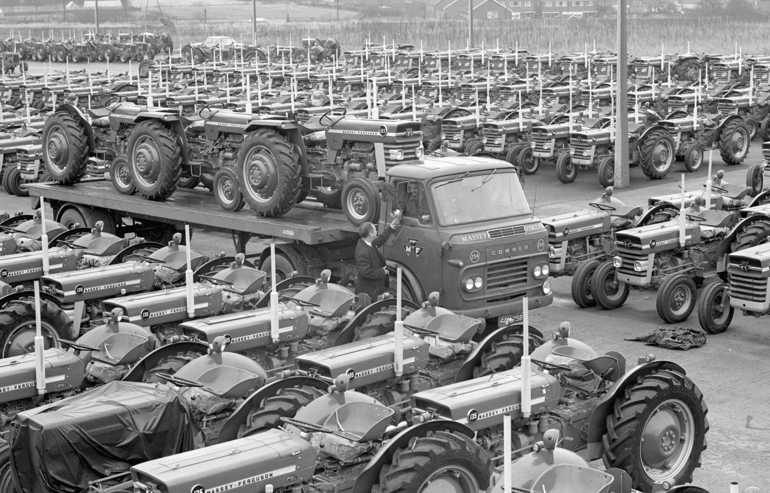 Massey Ferguson were so impressed by the product they bought the company in 1959. Commer was also an early customer