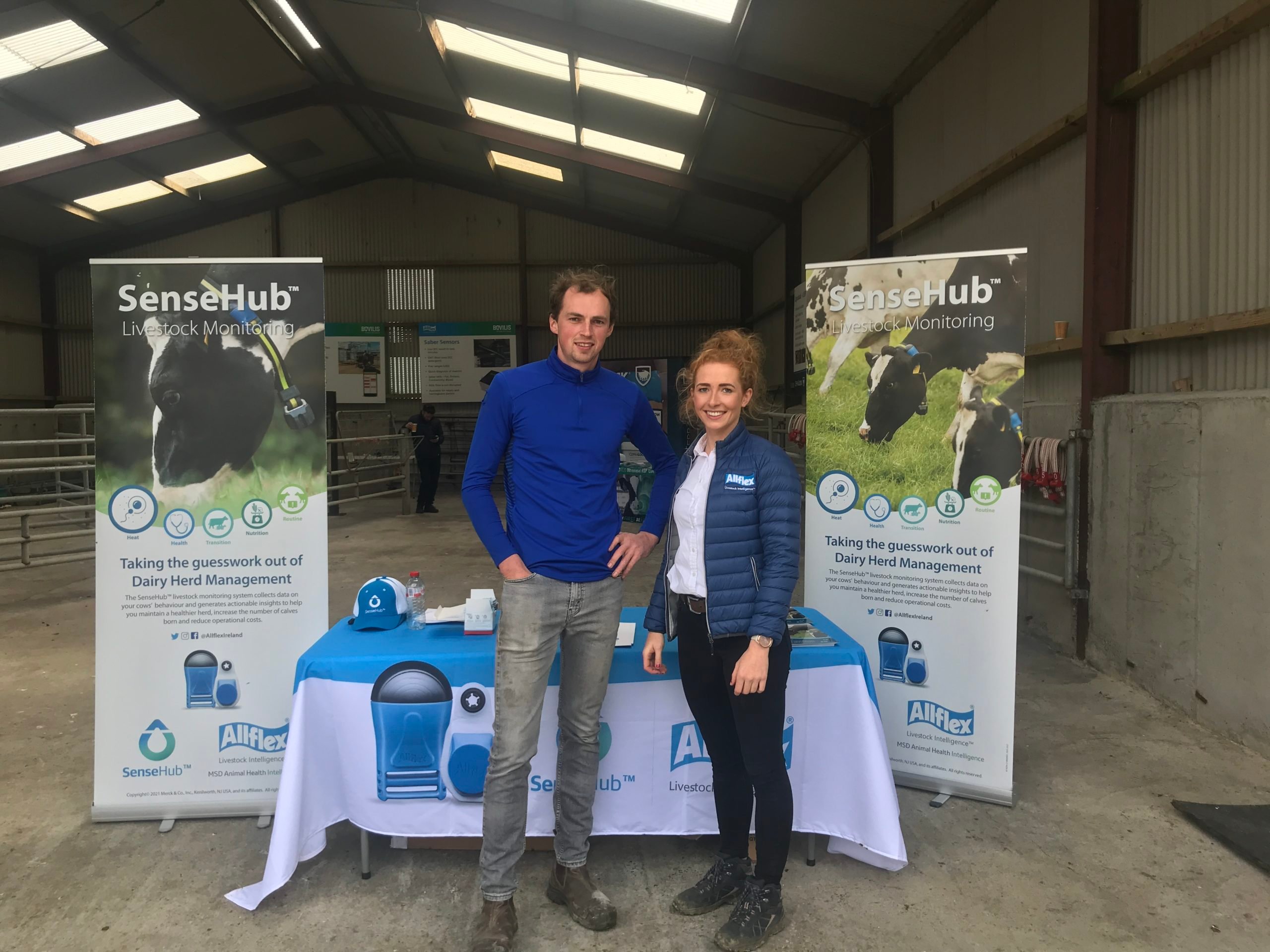 Paddy O'Connor and Catherine Heffernan from MSD